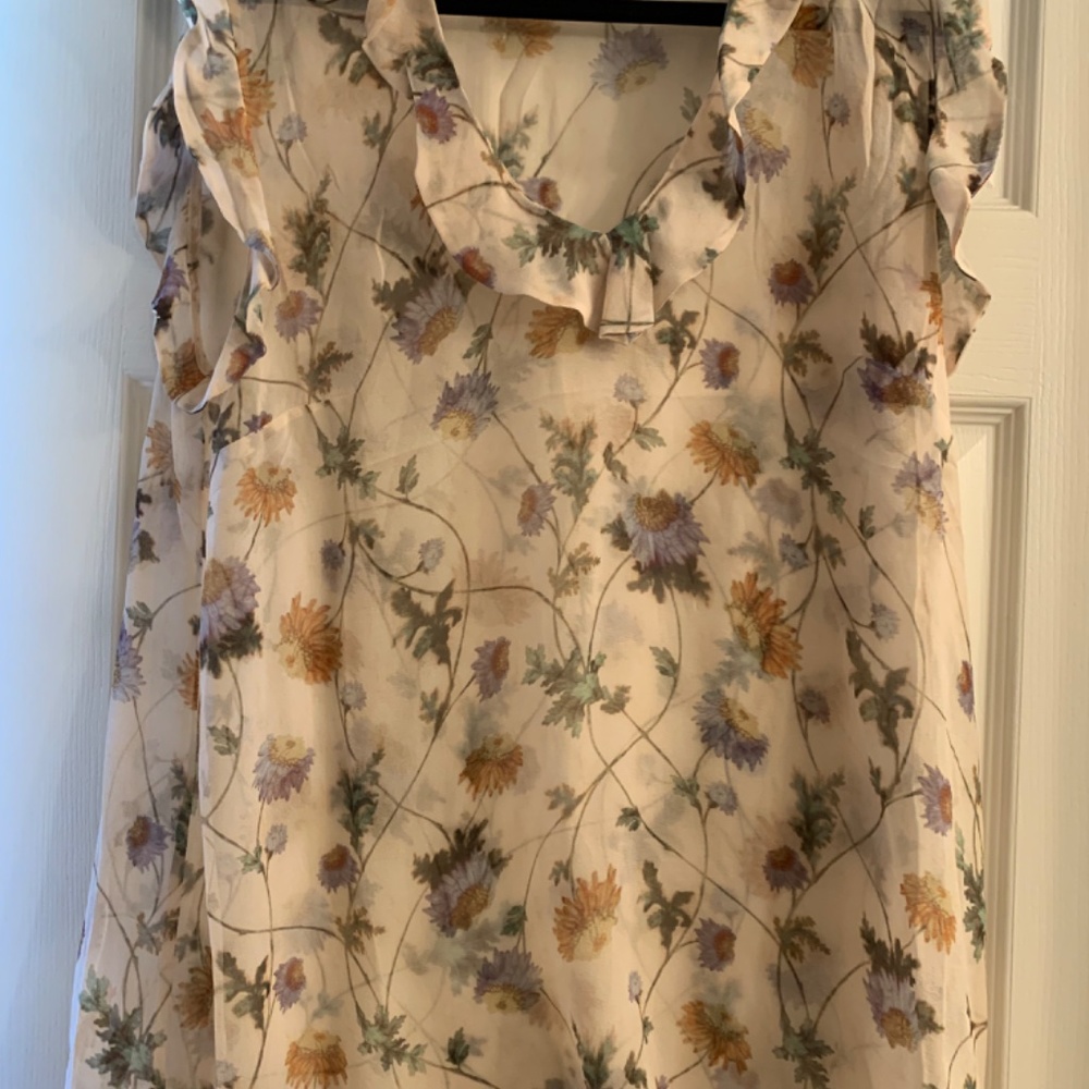 Zimmermann Floral Cream Blouse - Picture 4 of 6